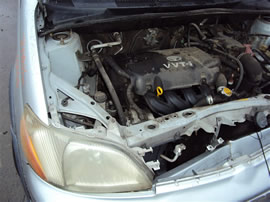 2002 TOYOTA ECHO, 1.5L AUTO 4DR,COLOR SILVER, STK Z14826